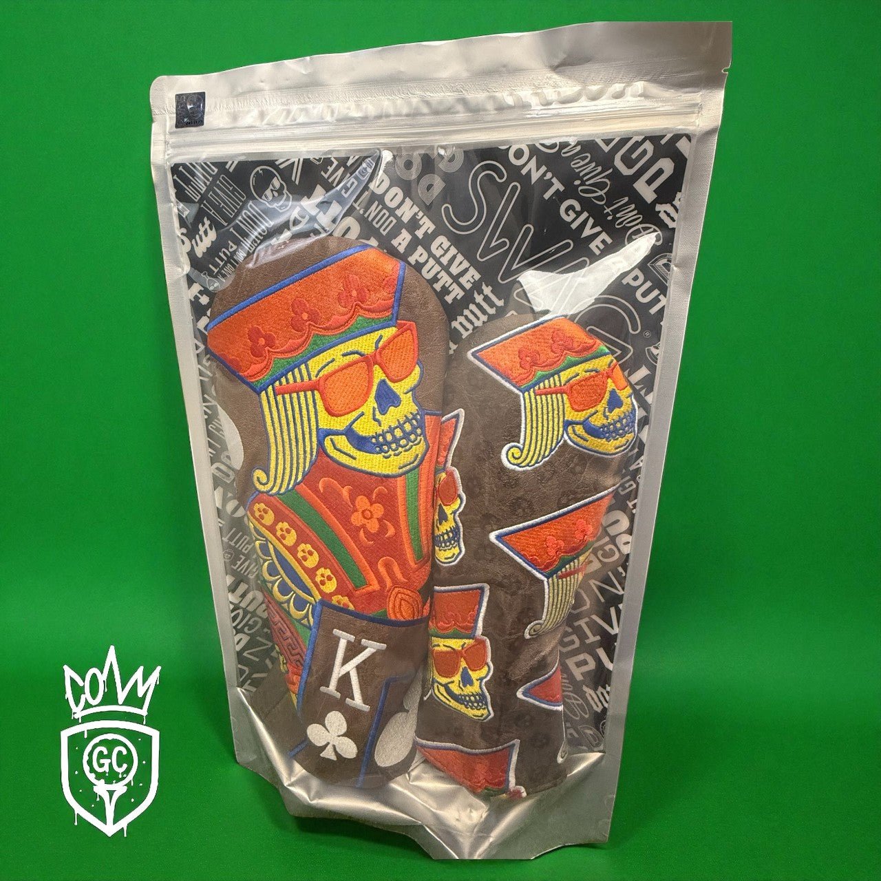 SWAG Golf – King of Clubs Headcover Set (Driver + Fairway) - King Covy Golf Club